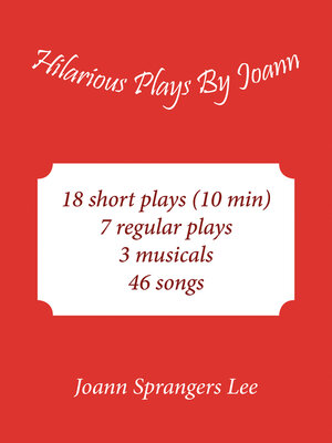 cover image of HILARIOUS PLAYS BY JOANN
